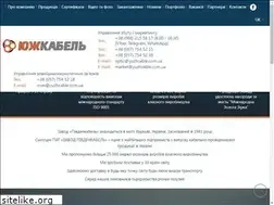 Sites similar to yuzhcable.com.ua