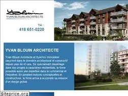Sites similar to yvanblouinarchitecte.com