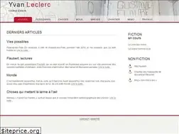 Sites similar to yvanleclerc.fr