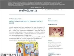 Sites similar to yvonneandyvettetiquette.com