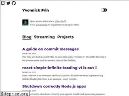 Sites similar to yvonnickfrin.dev