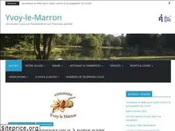 Sites similar to yvoy-le-marron.fr
