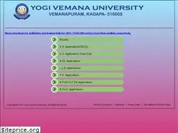 Sites similar to yvuexams.in