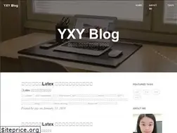 Sites similar to yxy1988.github.io