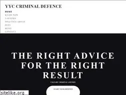 Sites similar to yyccriminaldefence.ca