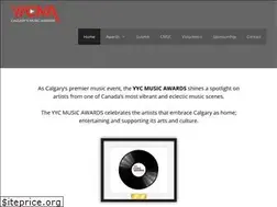 Sites similar to yycmusicawards.com