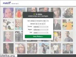 Sites similar to za.match.com