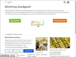 Sites similar to zaadgoed.nl