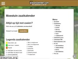 Sites similar to zaaikalender.com