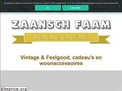 Sites similar to zaanschfaam.nl