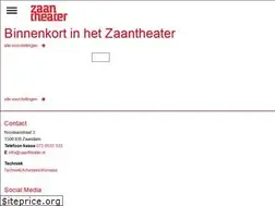 Sites similar to zaantheater.nl