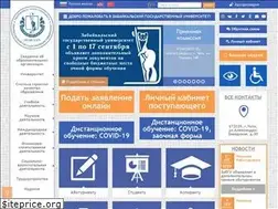 Sites similar to zabgu.ru