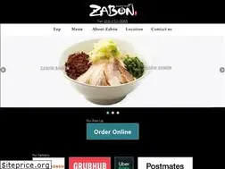 Sites similar to zabonramen.com