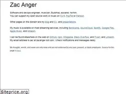 Sites similar to zacanger.com