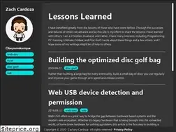Sites similar to zachcardoza.com