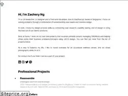 Sites similar to zacheryng.com