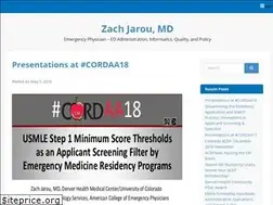 Sites similar to zachjaroumd.com