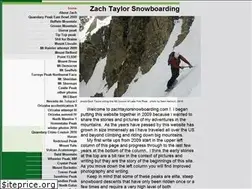 Sites similar to zachtaylorsnowboarding.com