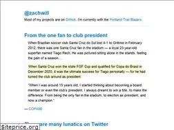 Sites similar to zachwill.com