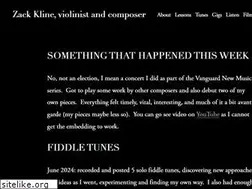 Sites similar to zackkline.com
