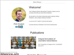 Sites similar to zackmisso.com