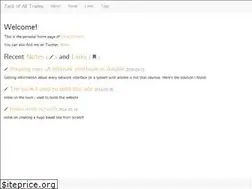 Sites similar to zackofalltrades.com