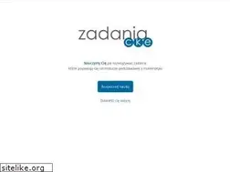 Sites similar to zadaniacke.pl
