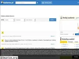 Sites similar to zadanie.pl