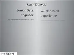 Sites similar to zaferdurmaz.com