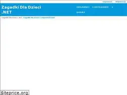 Sites similar to zagadkidladzieci.net