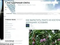 Sites similar to zagadochnaya-sila.ru