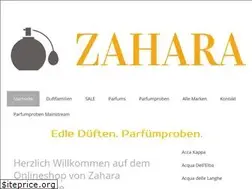 Sites similar to zahara-parfuemerie.de