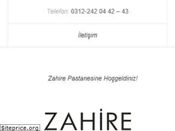 Sites similar to zahirepastanesi.com