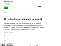 Sites similar to zahirsumar.medium.com