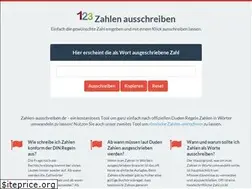 Sites similar to zahlen-ausschreiben.de