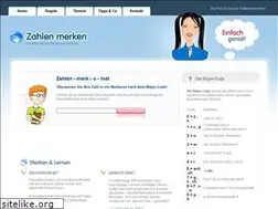 Sites similar to zahlen-merken.de