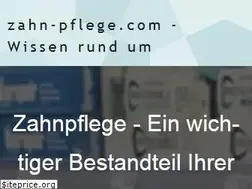Sites similar to zahn-pflege.com