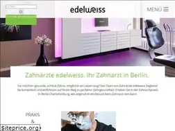 Sites similar to zahnaerzte-edelweiss.de