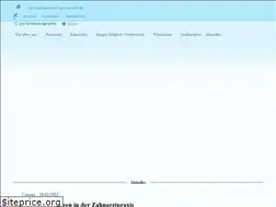 Sites similar to zahnaerztekammer-sah.de