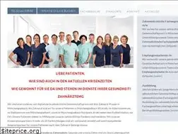 Sites similar to zahnaerztemg.de