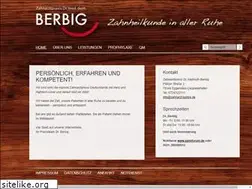 Sites similar to zahnarzt-berbig.de