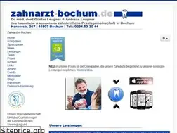 Sites similar to zahnarzt-bochum.de