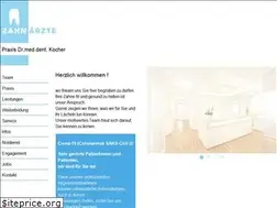Sites similar to zahnarzt-kocher.de