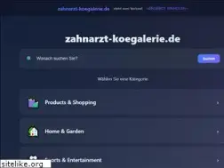 Sites similar to zahnarzt-koegalerie.de