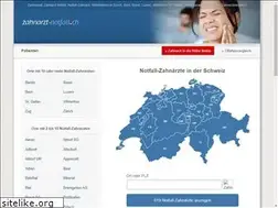 Sites similar to zahnarzt-notfall.ch