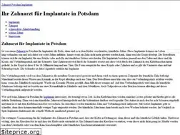 Sites similar to zahnarzt-potsdam-implantate.de