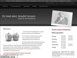 Sites similar to zahnarzt-sarrazin.de