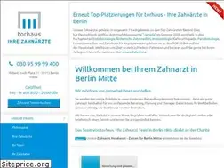 Sites similar to zahnarzt-torhaus.de