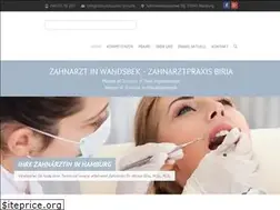 Sites similar to zahnarzt-wandsbek.com