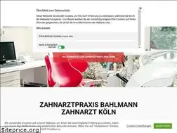 Sites similar to zahnarztbahlmann.de